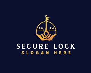 Crown Lock Key  logo