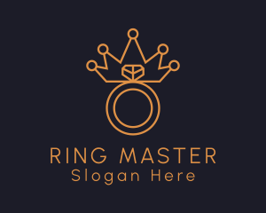 Gold Crown Ring logo