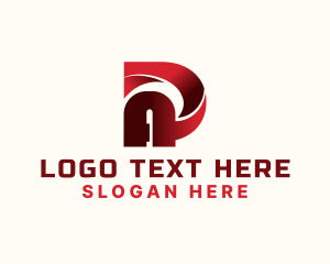 Creative Professional Letter AD logo