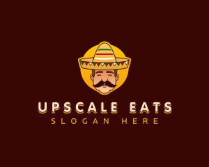 Mexican Sombrero Hat logo design