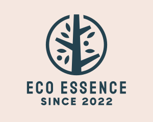 Eco Nature Tree  logo design