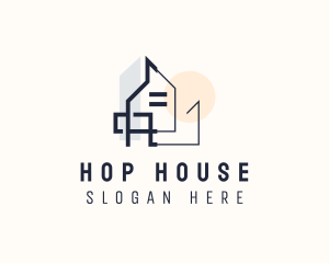 Housing Design Architecture logo design