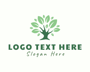 Eco Green Tree logo