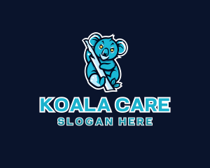 Koala Sport Mascot logo design