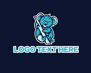 Fierce Australian Koala  logo