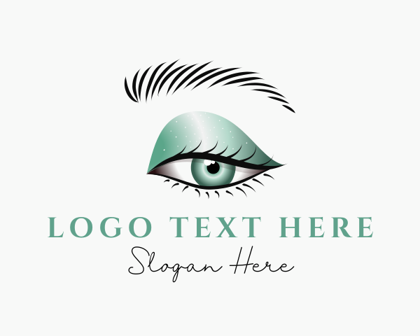 Brow Lamination logo example 1