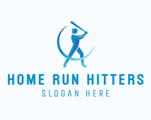 Baseball Batter Athlete logo