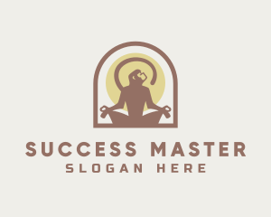 Meditating Monkey Yoga logo