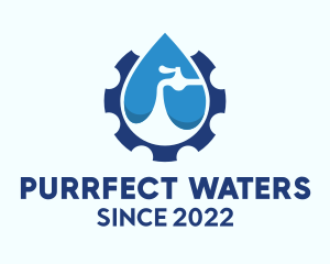 Water Faucet Maintenance  logo design