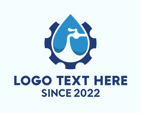 Water Company logo example 1