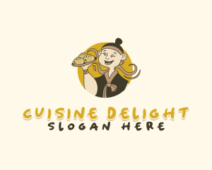 Asian Dimsum Cooking logo design