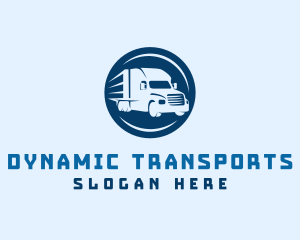 Moving Truck Delivery logo design