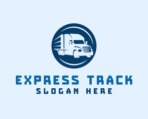 Moving Truck Delivery logo design