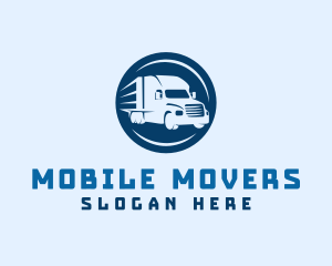 Moving Truck Delivery logo design