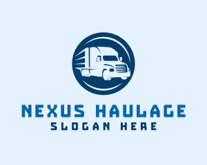 Moving Truck Delivery logo design