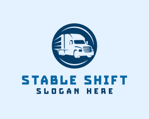 Moving Truck Delivery logo design