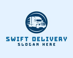 Moving Truck Delivery logo design