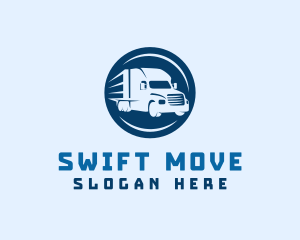 Moving Truck Delivery logo design