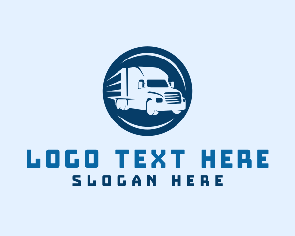 Moving Truck Delivery logo