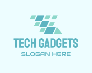 Pixel Tech Mobile logo design