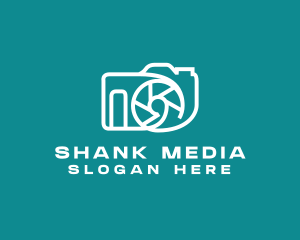 Camera Media Photographer logo design