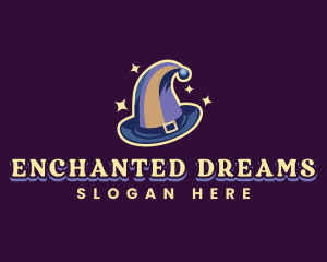 Magical Wizard Hat logo design