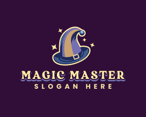 Magical Wizard Hat logo design