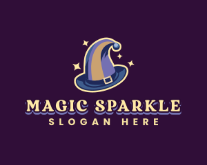 Magical Wizard Hat logo design