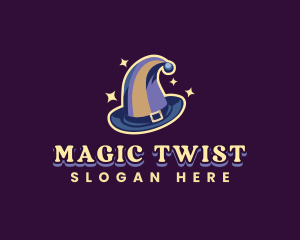 Magical Wizard Hat logo design