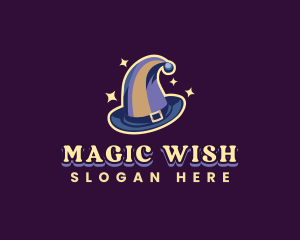 Magical Wizard Hat logo design