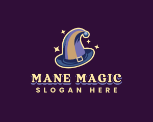 Magical Wizard Hat logo design