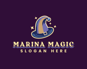 Magical Wizard Hat logo design