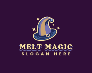 Magical Wizard Hat logo design