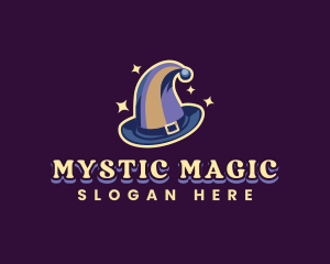 Magical Wizard Hat logo design