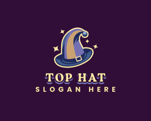 Magical Wizard Hat logo design