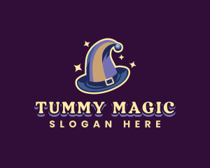 Magical Wizard Hat logo design