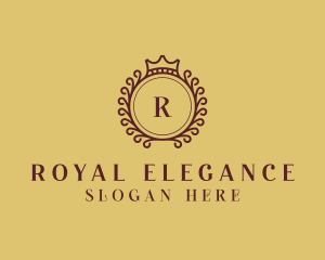 Elegant Royal Shield logo design