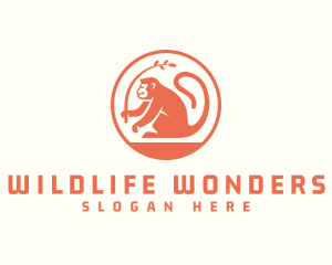 Monkey Jungle Wildlife logo design