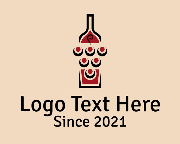 Wine Tasting logo example 4