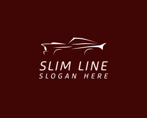 Line Art Automotive logo design