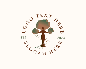Wellness Tree Woman logo