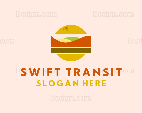 Fast Food Burger Logo