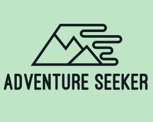 Fast Mountain Trekking logo design