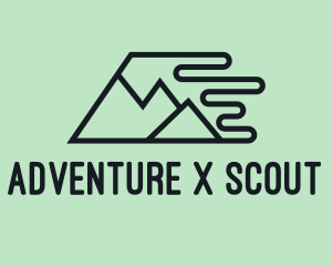 Fast Mountain Trekking logo design