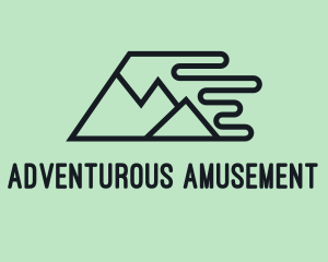 Fast Mountain Trekking logo design