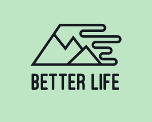 Fast Mountain Trekking logo design