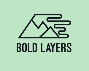 Fast Mountain Trekking logo design