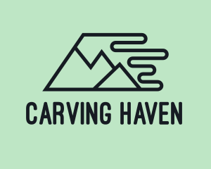 Fast Mountain Trekking logo design