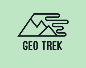 Fast Mountain Trekking logo design