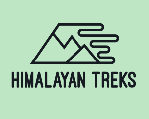 Fast Mountain Trekking logo design